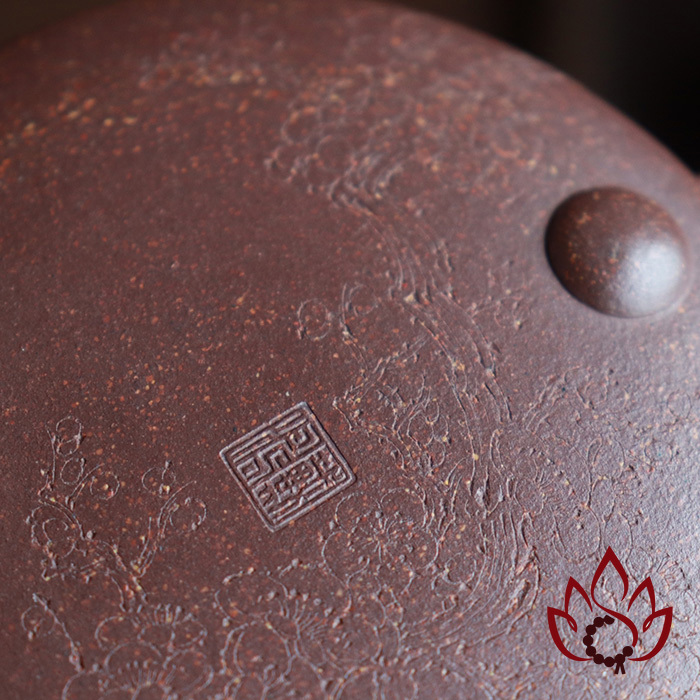 Ấm Tử Sa Thạch Biều Gia Bình Ẩn Sĩ | Đáy Tào Thanh | 120cc